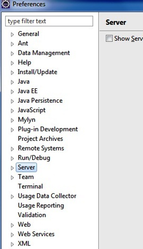 Tomcat installation in Eclipse