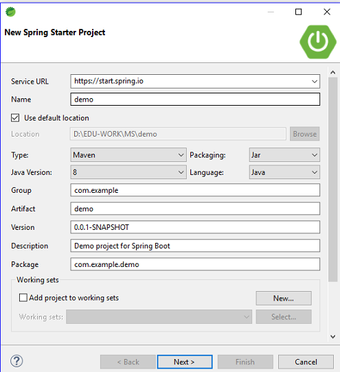 Spring Boot Hello World