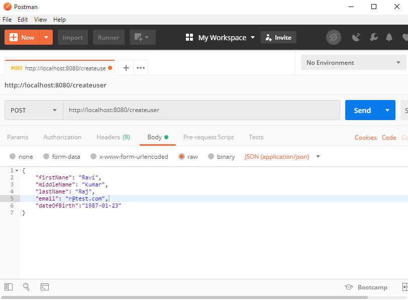 Spring Boot validation